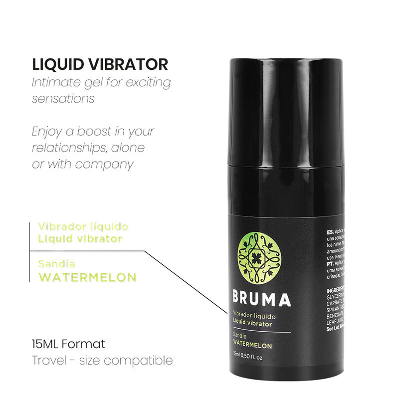 Bruma-Vibrator Gel ultra-rutschende Melone Grün 15 ml · Kosmetika & Aphrodisiaka (Bild 4)