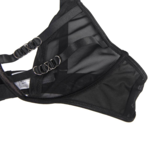 Subblime Sets-Zweiteiliges Set mit BH Transparent und Slip, S/M · Sexy Damen-Dessous (Bild 10)