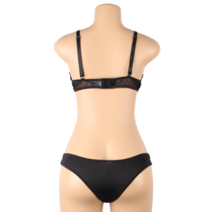 Subblime Sets-Zweiteiliges Set mit BH Transparent und Slip, S/M · Sexy Damen-Dessous (Bild 7)