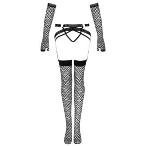 Livco Corsetti Fashion-Nemalia Set Portjartier + Strümpfe · Spicy Dessous & Bodystockings (Bild 4)
