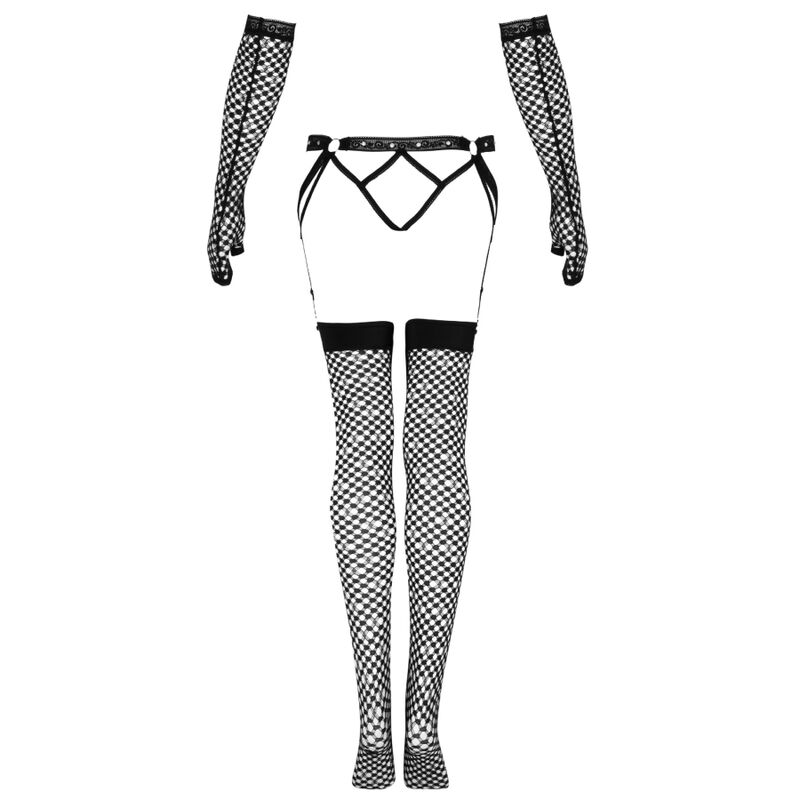 Livco Corsetti Fashion-Nemalia Set Portjartier + Strümpfe · Spicy Dessous & Bodystockings (Bild 5)