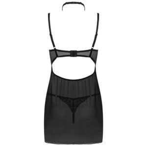 Livco Corsetti Fashion-Binella Set Babydoll und Tanga Schwarz · Sexy Damen-Dessous (Bild 4)