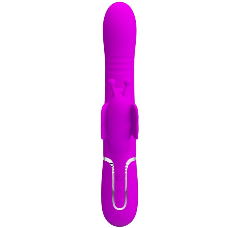 Pretty Love-Vibrator Kaninchen 4 in 1 mit Schiebeperlen · Vibratoren (Bild 7)
