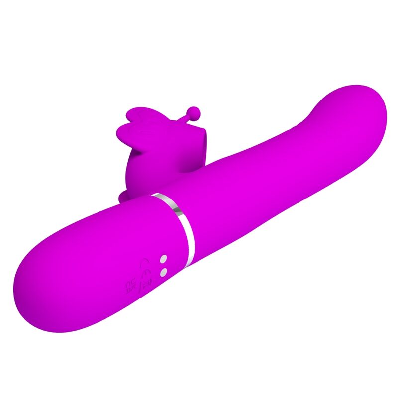 Pretty Love-Vibrator Kaninchen 4 in 1 mit Schiebeperlen · Vibratoren (Bild 5)