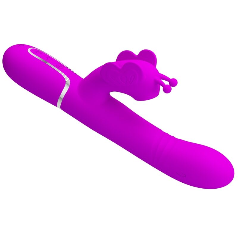 Pretty Love-Vibrator Kaninchen 4 in 1 mit Schiebeperlen · Vibratoren (Bild 4)