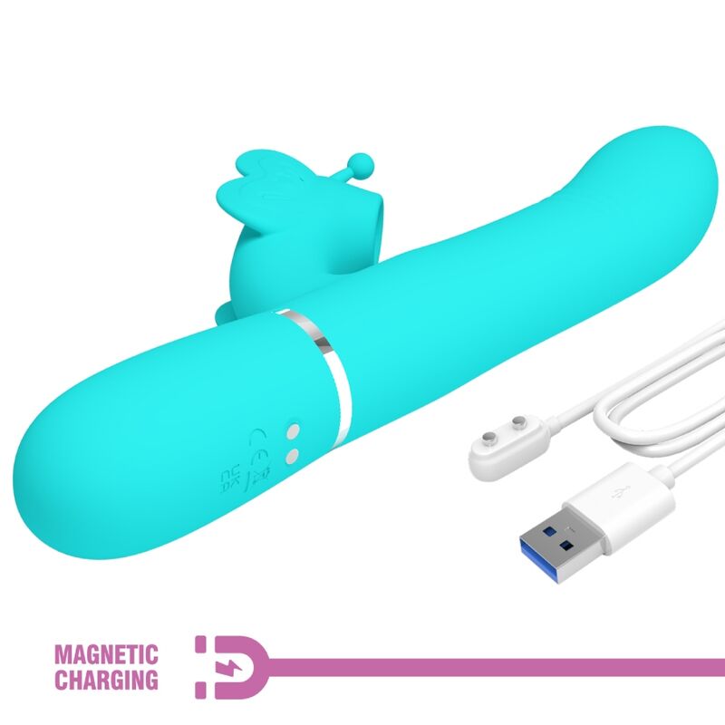 High Tech-Pretty Love Vibrator Multifunktions Kaninchen 4 in 1 · Vibratoren (Bild 10)