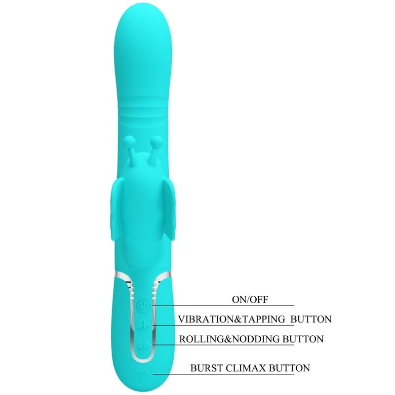 High Tech-Pretty Love Vibrator Multifunktions Kaninchen 4 in 1 · Vibratoren (Bild 9)