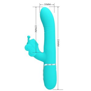 High Tech-Pretty Love Vibrator Multifunktions Kaninchen 4 in 1 · Vibratoren (Bild 3)
