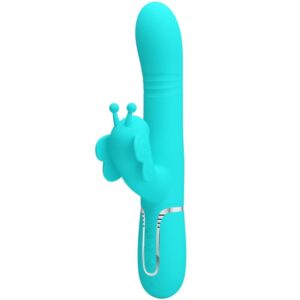 High Tech-Pretty Love Multifunktionaler Rabbit-Vibrator 4 in 1