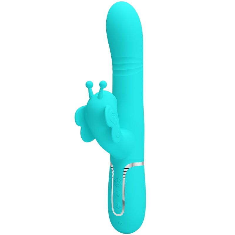 High Tech-Pretty Love Multifunktionaler Rabbit-Vibrator 4 in 1