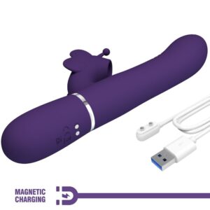 Pretty Love-Vibrator Kaninchen 4 in 1 mit Schiebeperlen · Vibratoren (Bild 18)