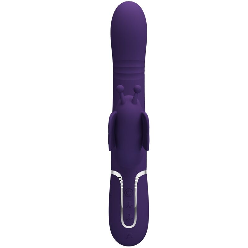 Pretty Love-Vibrator Kaninchen 4 in 1 mit Schiebeperlen · Vibratoren (Bild 17)