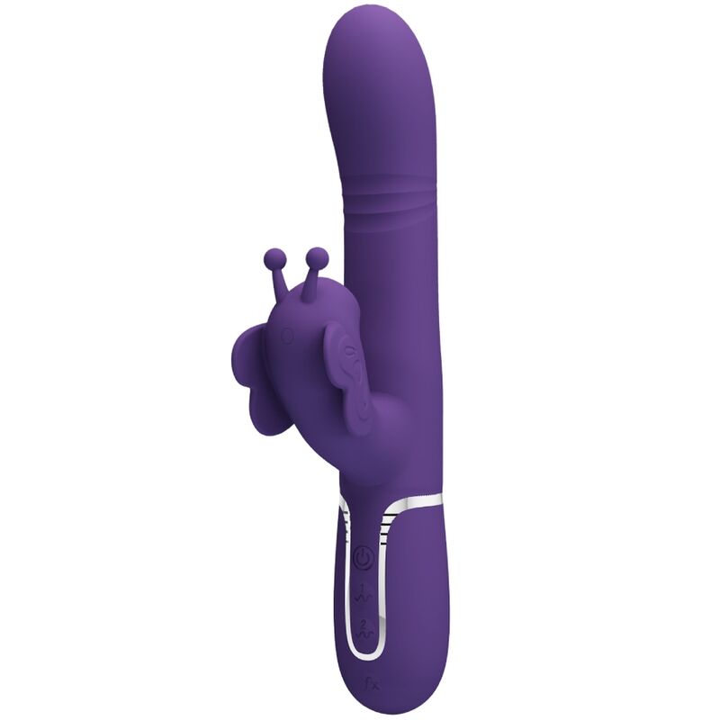 Pretty Love-Vibrator Kaninchen 4 in 1 mit Schiebeperlen · Vibratoren (Bild 11)