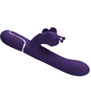Pretty Love-Vibrator Kaninchen 4 in 1 mit Schiebeperlen · Vibratoren (Bild 16)