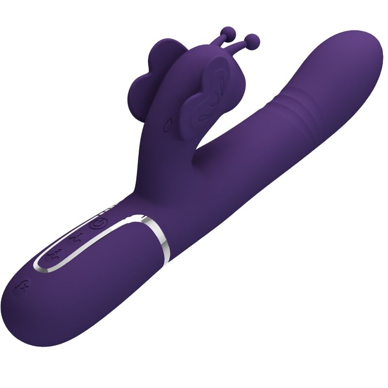 Pretty Love-Vibrator Kaninchen 4 in 1 mit Schiebeperlen · Vibratoren (Bild 14)