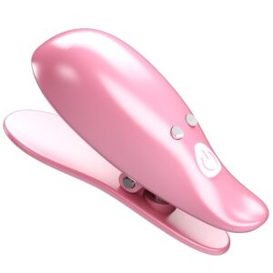 Fun Toys-Vibrierende Brustwarzen, Rosa-ABS, 10 Geschwindigkeiten · BDSM-Zubehör (Bild 8)
