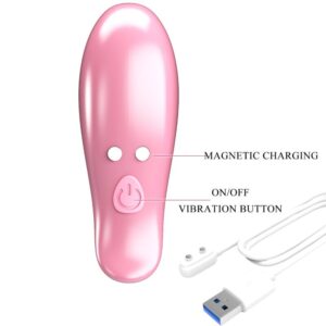 Fun Toys-Vibrierende Brustwarzen, Rosa-ABS, 10 Geschwindigkeiten · BDSM-Zubehör (Bild 7)