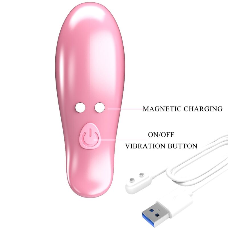 Fun Toys-Vibrierende Brustwarzen, Rosa-ABS, 10 Geschwindigkeiten · BDSM-Zubehör (Bild 7)