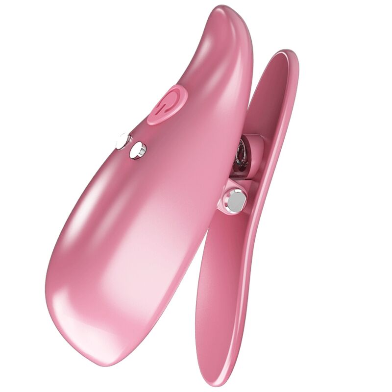 Fun Toys-Vibrierende Brustwarzen, Rosa-ABS, 10 Geschwindigkeiten · BDSM-Zubehör (Bild 5)