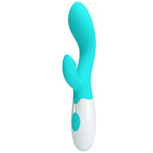 High Tech-Brighty G-Spot Vibrator Aqua Green-Silikon, 12 Geschwindigkeiten · Vibratoren