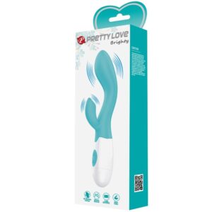 High Tech-Brighty G-Spot Vibrator Aqua Green-Silikon, 12 Geschwindigkeiten · Vibratoren (Bild 6)
