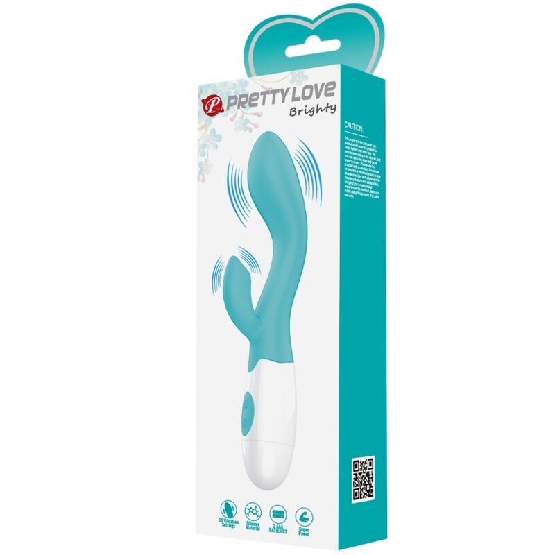 High Tech-Brighty G-Spot Vibrator Aqua Green-Silikon, 12 Geschwindigkeiten · Vibratoren (Bild 6)