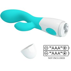 High Tech-Brighty G-Spot Vibrator Aqua Green-Silikon, 12 Geschwindigkeiten · Vibratoren (Bild 2)