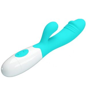 High Tech-Snappy G-Spot Vibrator Aqua Green-Silikon, 12 Geschwindigkeiten · Vibratoren (Bild 4)