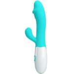 High Tech-Snappy G-Spot Vibrator Aqua Green-Silikon, 12 Geschwindigkeiten · Vibratoren