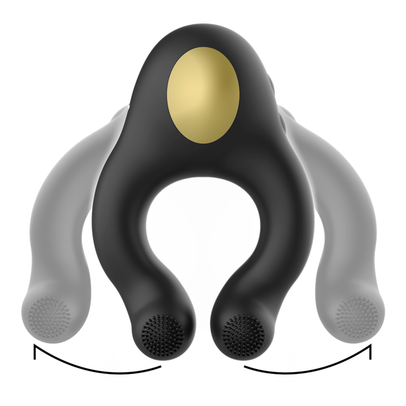 Armony-Vibrationsring aus 3 Motoren Silikon, Wiederaufladbar · Sextoys (Bild 2)