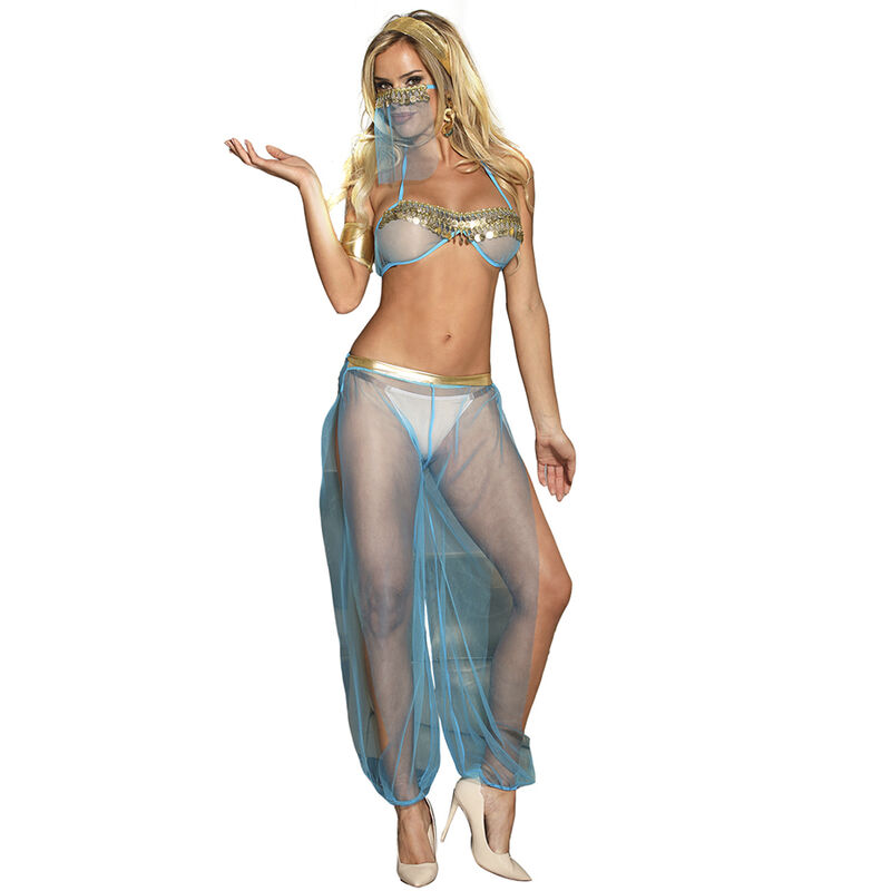 Subblime-Indisch Stil Unterwäsche Set Blau · Spicy Dessous & Bodystockings (Bild 2)
