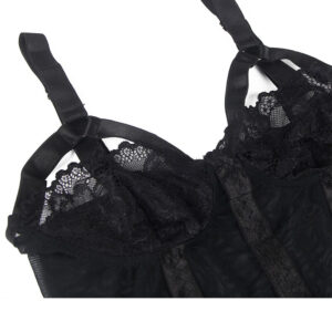 Subblime-Teddy Slim von Pizzo mit integriertem Girrettiera · Sexy Damen-Dessous (Bild 10)