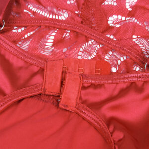 Subblime-Satin Babydoll mit Pizzo Rot · Sexy Damen-Dessous (Bild 7)