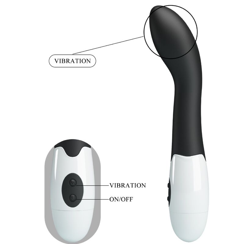 High Tech-Bishop Vibrator G-Spot 30 Modi Schwarz-Silikon, 12 · Vibratoren (Bild 8)
