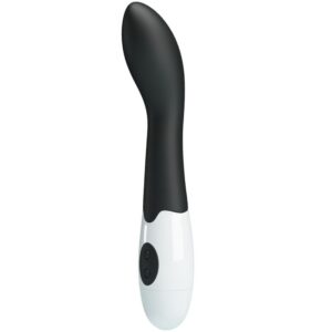 High Tech-Bishop G-Punkt-Vibrator 30 Modi Schwarz-Silikon, 12