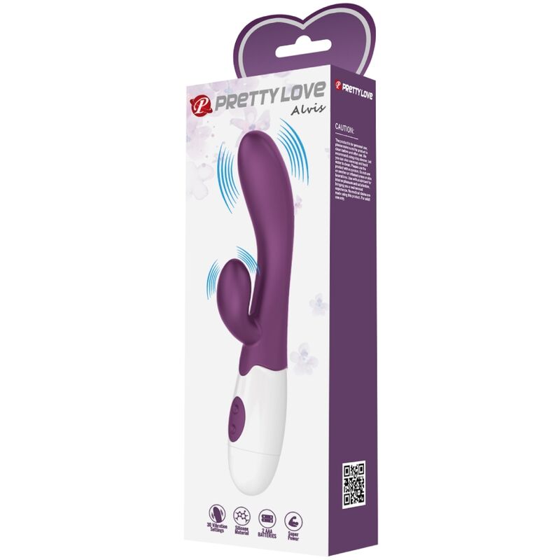 High Tech-Alvis Rabbit Vibrator & Stimulator G-Spot Lila-Silikon · Vibratoren (Bild 10)