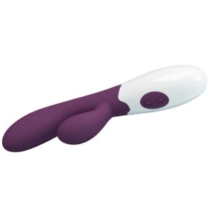 High Tech-Alvis Rabbit Vibrator & Stimulator G-Spot Lila-Silikon · Vibratoren (Bild 8)