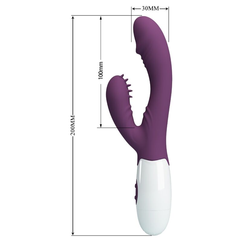 High Tech-Andre Rabbit Vibrator mit Stimulator G-Punkt · Vibratoren (Bild 3)