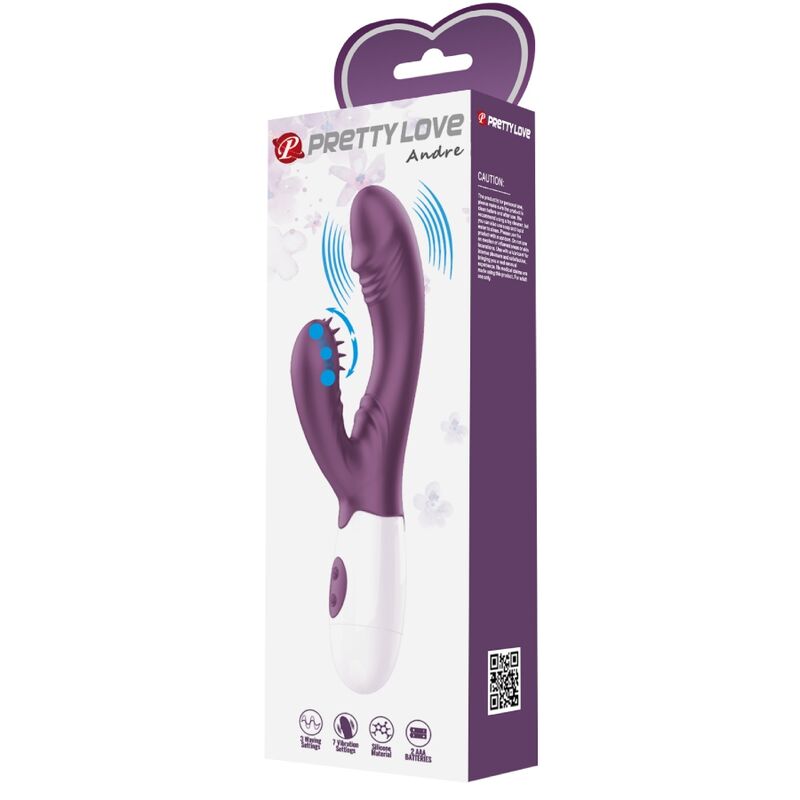High Tech-Andre Rabbit Vibrator mit Stimulator G-Punkt · Vibratoren (Bild 9)