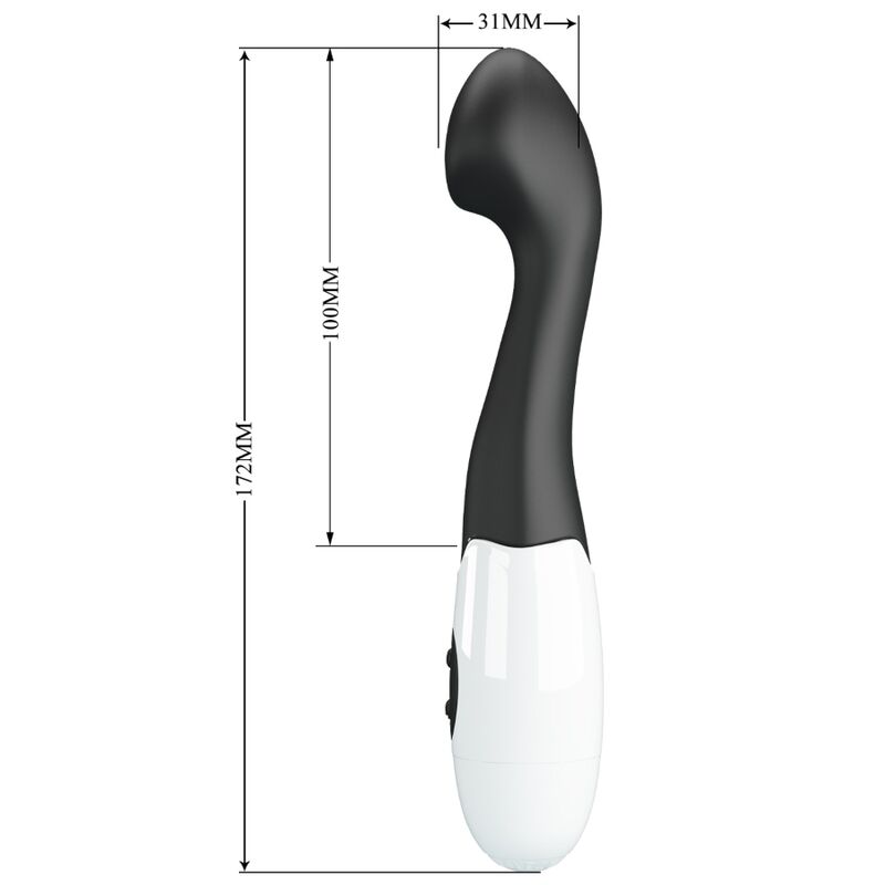 High Tech-Charles G-Spot Vibrator 30 Modi Schwarz-Silikon, 12 · Vibratoren (Bild 6)