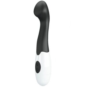 High Tech-Charles G-Punkt-Vibrator 30 Modi Schwarz-Silikon, 12