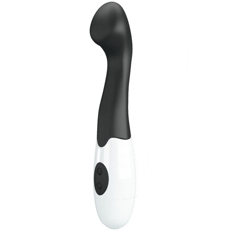 High Tech-Charles G-Punkt-Vibrator 30 Modi Schwarz-Silikon, 12