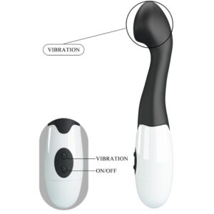 High Tech-Charles G-Spot Vibrator 30 Modi Schwarz-Silikon, 12 · Vibratoren (Bild 4)