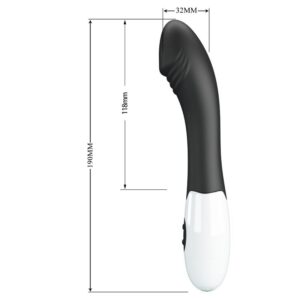 High Tech-Elemental G-Spot Vibrator 30 Modi Schwarz-Silikon, 12 · Vibratoren (Bild 10)