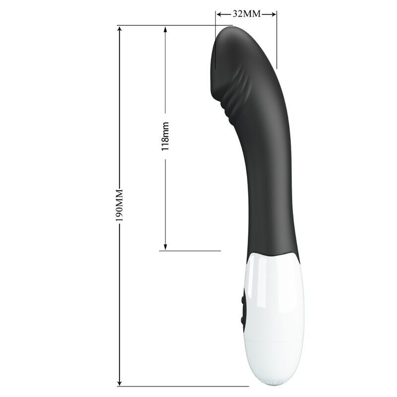 High Tech-Elemental G-Spot Vibrator 30 Modi Schwarz-Silikon, 12 · Vibratoren (Bild 10)