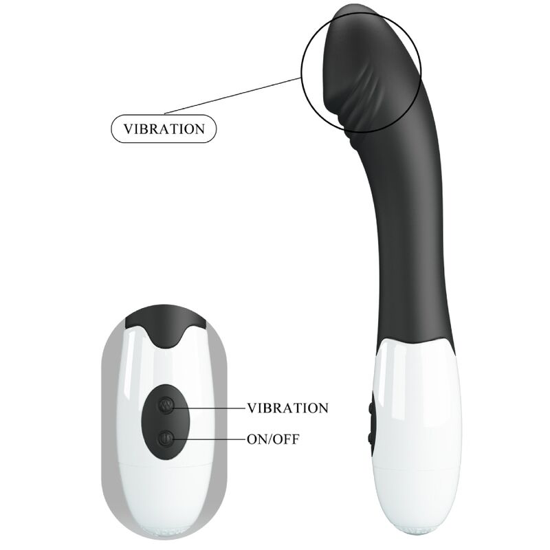 High Tech-Elemental G-Spot Vibrator 30 Modi Schwarz-Silikon, 12 · Vibratoren (Bild 9)