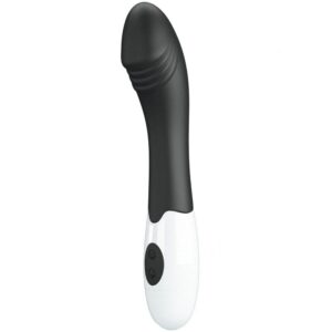 High Tech-Elemental G-Punkt-Vibrator 30 Modi Schwarz-Silikon, 12