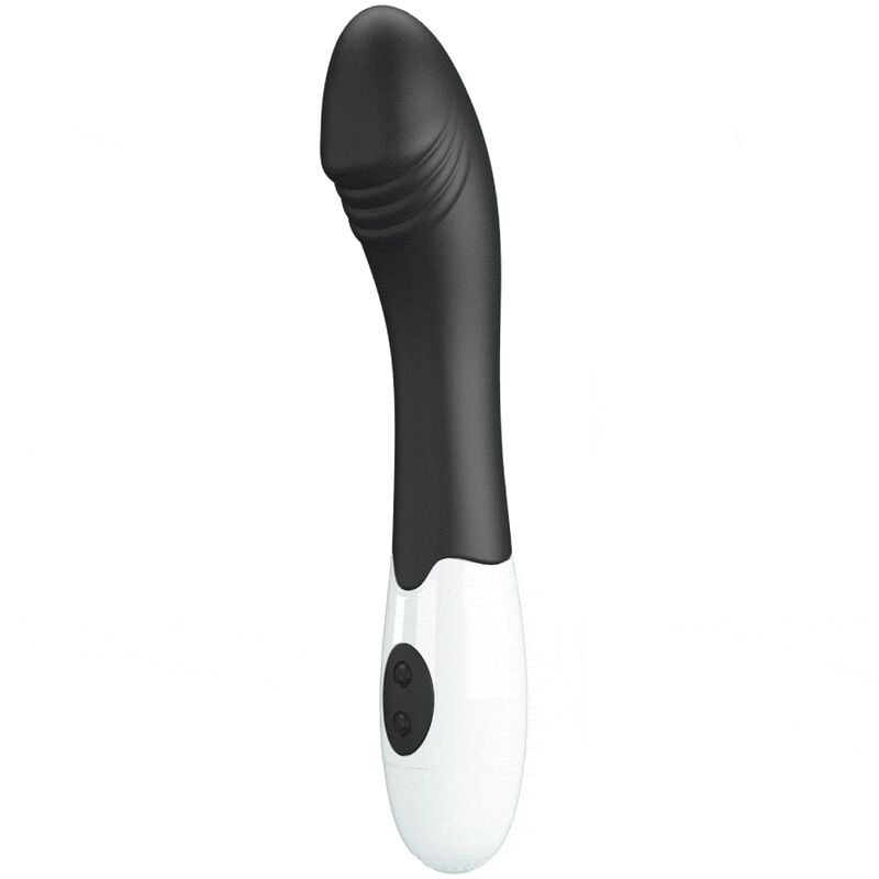 High Tech-Elemental G-Punkt-Vibrator 30 Modi Schwarz-Silikon, 12