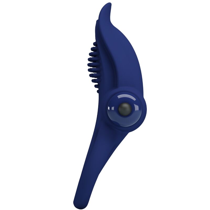 For Him-Bronson Penisring Double Vibration, Blau-Silikon · Sextoys (Bild 6)