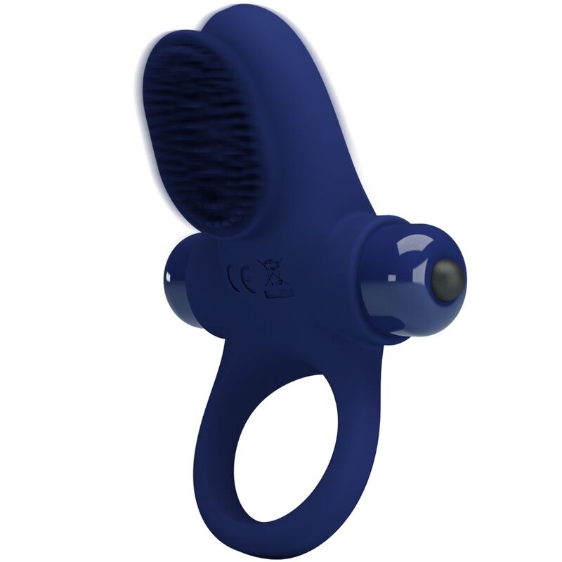 For Him-Ringbälle mit Blau-Silikon-Schwingung, 10 Geschwindigkeiten · Sextoys (Bild 9)